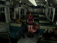 une photo d'Ã©cran de Resident Evil 2 sur Sony Playstation